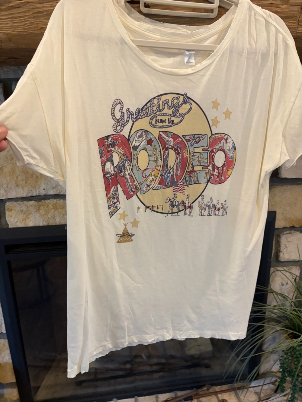 Tasha Polizzi Graphic 'Greetings from the Rodeo' XL